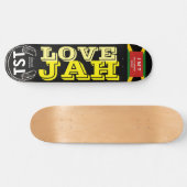 LOVE JAH Skateboard (Horizontaal)