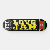 LOVE JAH Skateboard (Horizontaal)