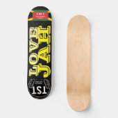 LOVE JAH Skateboard (Voorkant)