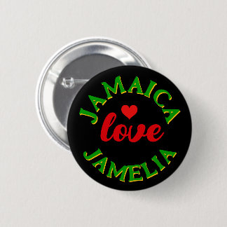 Love Jamaica Ronde Button 5,7 Cm