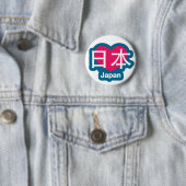 Love Japan Button (In situ)