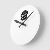 "LOVE" Japanse Kanji Clock Ronde Klok (Hoek)