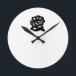 "LOVE" Japanse Kanji Clock Ronde Klok<br><div class="desc">"愛" in het Japans betekent "LOVE" in het Engels. LOVE woorden zijn het punt van deze klok. Wanneer je naar de klok kijkt, herinner je je geliefde nog.</div>
