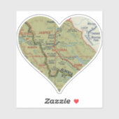 Love Jasper National Park Alberta Sticker (Vel)