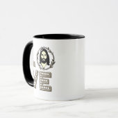 Love Jesus Coffee Mok, populaire bijbelcitaten Ver Mok (Voorkant links)