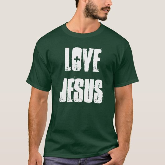 Love Jesus T-shirt (Voorkant)