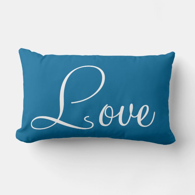 Love Je'taime Lumbar Sierkussen Kussen (Voorkant)