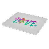 Love Jewish Evil Eye Star of David snijplank (Hoek)