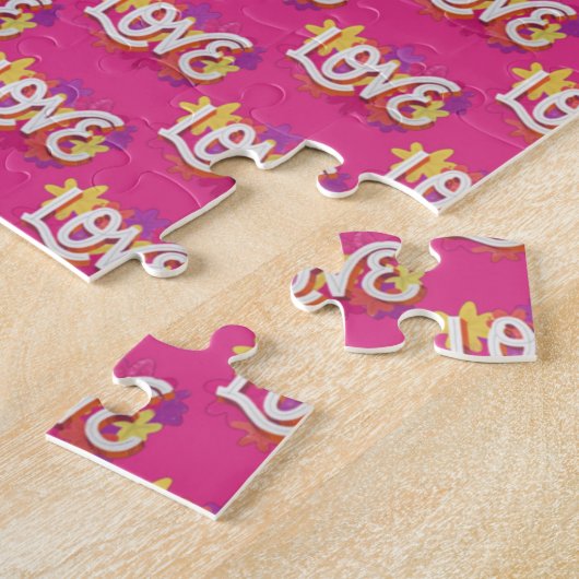 LOVE Jigsaw Puzzle Legpuzzel (Zijkant)
