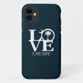 LOVE Johns Island, South Carolina Case-Mate iPhone Case (Achterkant)