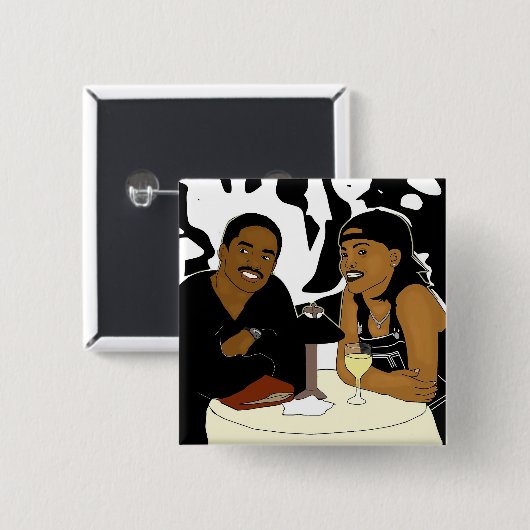 Love Jones Button (Voorkant /achterkant)