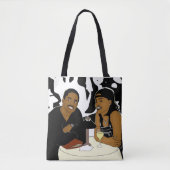 Love Jones-Tas Tote Bag (Voorkant)