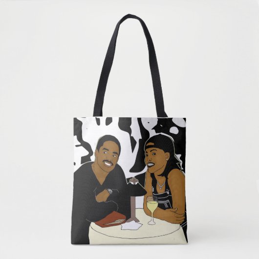 Love Jones-tas Tote Bag (Voorkant)