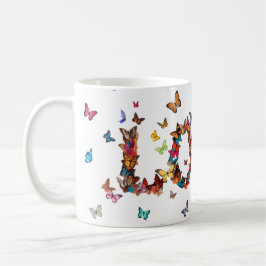LOVE Joy Butterflies | Inspirational Motivational Koffiemok