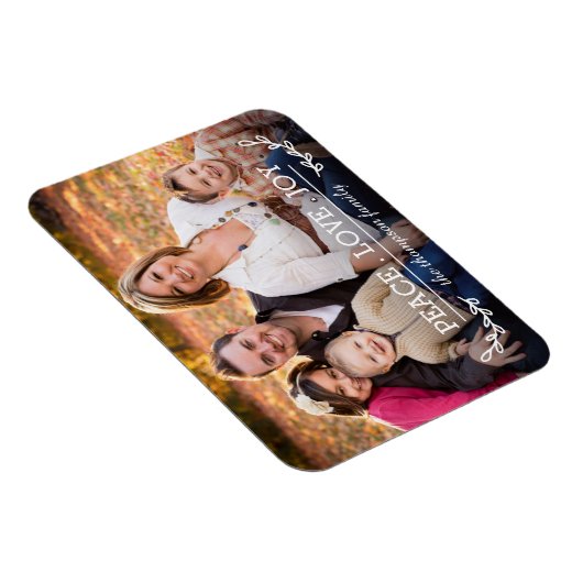 Love & Joy Family Photo Magnet Magneet (Rechterzijde)