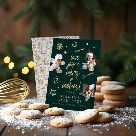 Love Joy kerstkoekjes Family Baking Photoings Feestdagenkaart