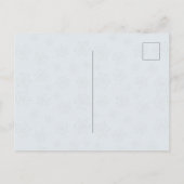 Love Joy Peace Kerstmis Multi Photo Colonial Blue Briefkaart (Achterkant)