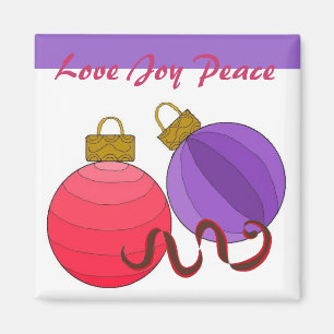 Love Joy Peace Magneet