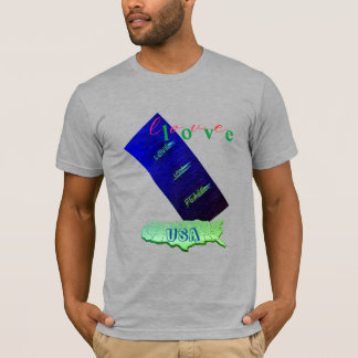 Love Joy Peace USA T-Shirt