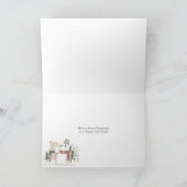 Love Joy Peace Wenskaart Feestdagen Kaart (Binnen)