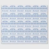 Love Joy Peace Wiener Dogs-kerstdachshunds Cadeaupapier (Vlak)