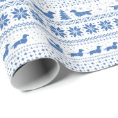 Love Joy Peace Wiener Dogs-kerstdachshunds Cadeaupapier (Rol Hoek)