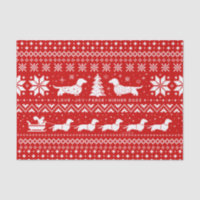 Love Joy Peace Wiener Dogs | Kerstmis in Dachshund