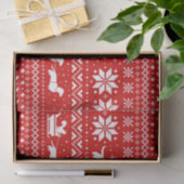 Love Joy Peace Wiener Dogs | Kerstmis in Dachshund Tissuepapier (Geschenk)