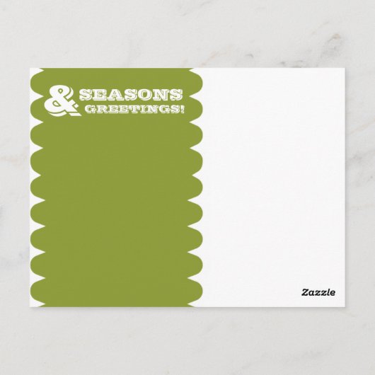 Love & Joy Photo Briefkaart (Achterkant)