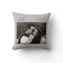 Love Jubileum Couple Photo Date Initialen