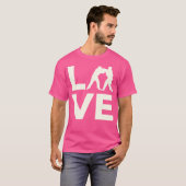 Love Judo Silhouette T-shirt (Voorkant volledig)