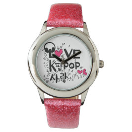 LOVE K-POP MUSIC Watch Horloge