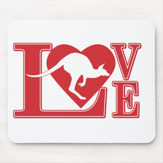 Love-Kangaroo Muismat (Voorkant)