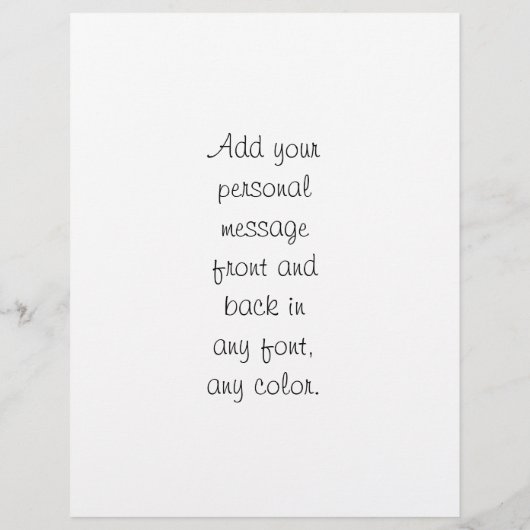 "Love" Kanji Flyer (Achterkant)