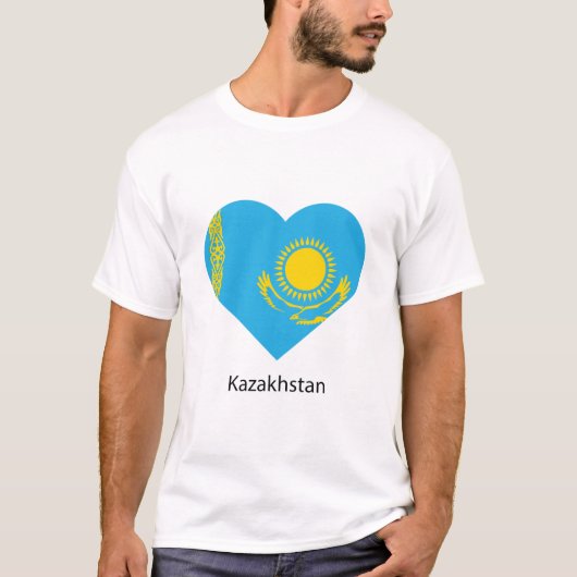 Love Kazachstan T-shirt (Voorkant)