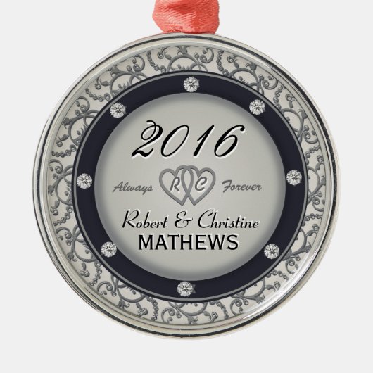 Love Keepomwille Metalen Ornament (Voorkant)