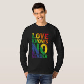 Love kent No Gender T-shirt (Voorkant volledig)