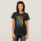 Love kent No Gender T-shirt (Voorkant volledig)