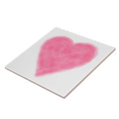 LOVE keramische tegel Tegeltje (Zijkant)