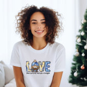 LOVE Kerstfeest T-shirt