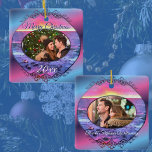 Love & Kerstmis Mexico Sunset 0909 Keramisch Ornament<br><div class="desc">Het schilderen "Mexico Sunset 0909"Collectie Personaliseert zich op de productpagina of klikt de "Customize"knoop voor meer ontwerpopties. Ontwerp gemaakt van mijn schilderij "Mexico Sunset 0909",  waarin een van de vele mooie zonsondergangen op de Banderas Bay in Puerto Vallarta,  Mexico,  wordt opgenomen. Overeenkomende producten zijn beschikbaar in dit collectie.</div>