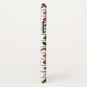 Love Kerstmis Motifs Pattern Green Red Case-Mate iPhone Case (Achterkant / rechts)