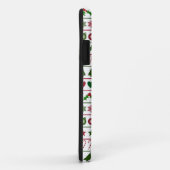 Love Kerstmis Motifs Pattern Green Red Case-Mate iPhone Case (Achterkant/rechts)