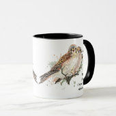 Love Kestrel Falcon Hawk So Much Fun Quote Saying Mok (Voorkant rechts)