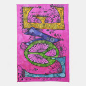 "Love" keukenhanddoek (Verticaal)