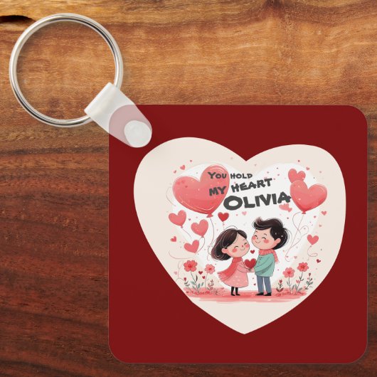 Love Key Ring Sleutelhanger (Voorkant)
