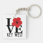 LOVE Key West Florida Sleutelhanger (Achterkant)