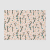 Love Keys  Valentijnse  Decoupage Tissuepapier (Voorkant)