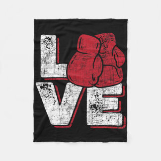 Love - Kickboxer Kickboxing Fitness Workout Martia Fleece Deken