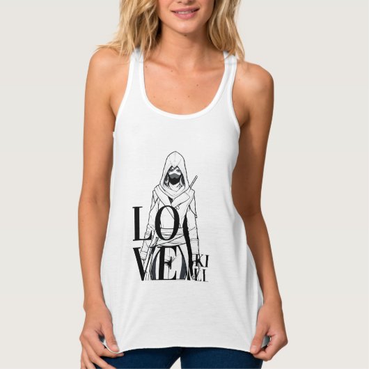 Love Kill: Mysterieuze kunst van moordenaars Tanktop (Voorkant)